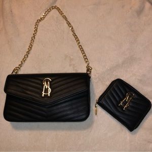 Steve Madden shoulder bag + wallet 🖤
